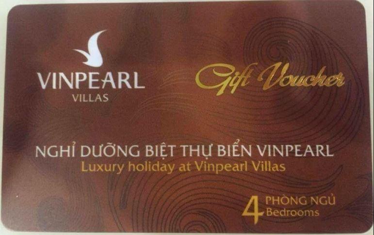 Voucher Vinpearl 2026 - 2027 - Villas 4 phòng ngủ - ăn 3 bữa - vui chơi VinWonders (voucher chủ nhà + gửi mã xác nhận qua Email)